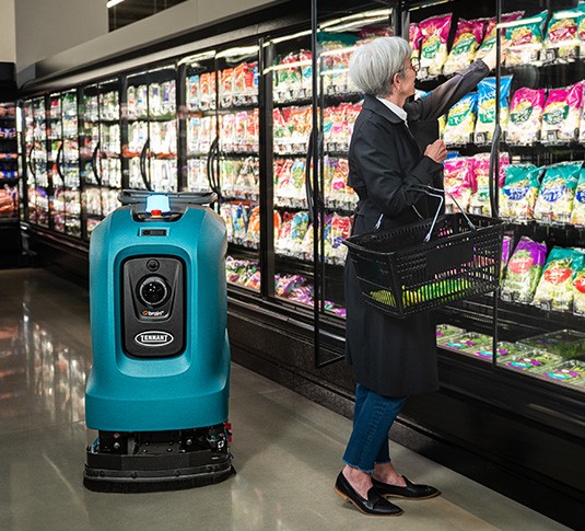 Tennant Robotic Floor Scrubber Rental - X4 ROVR Autonomous Floor Scrubber